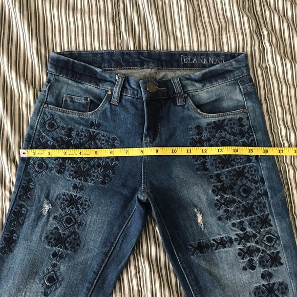 Blank NYC Embroidered Skinny Jean - Picture 6 of 8
